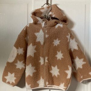 Zip up fleece hoodie